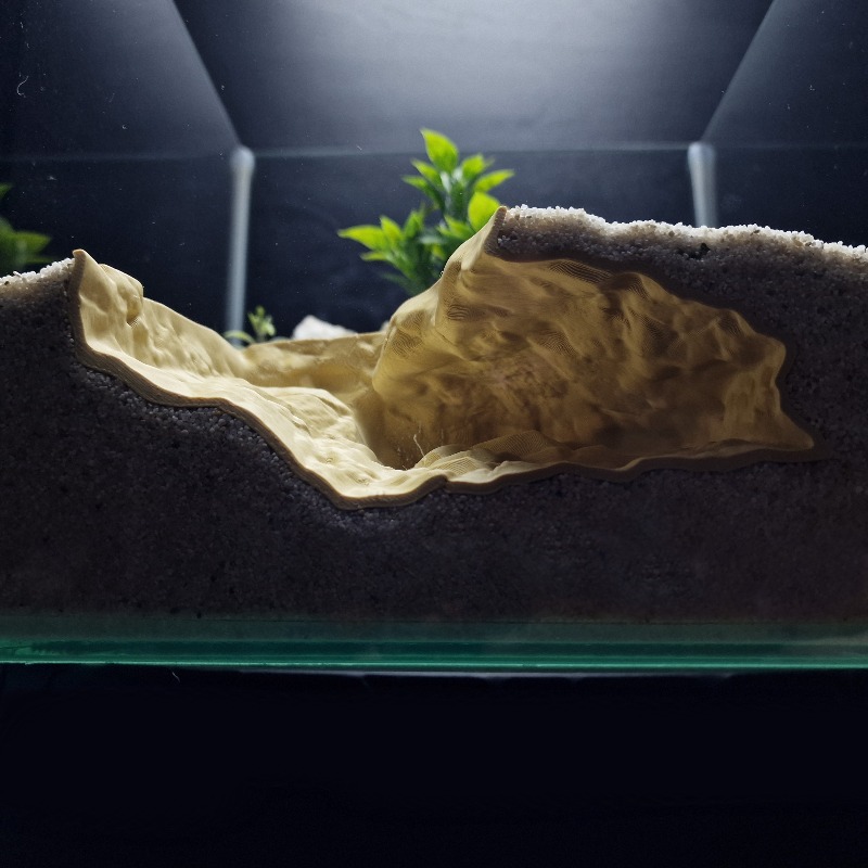 Aquarium Driftwood - 3D 프린팅된 고급 자연석 애완동물 은신처