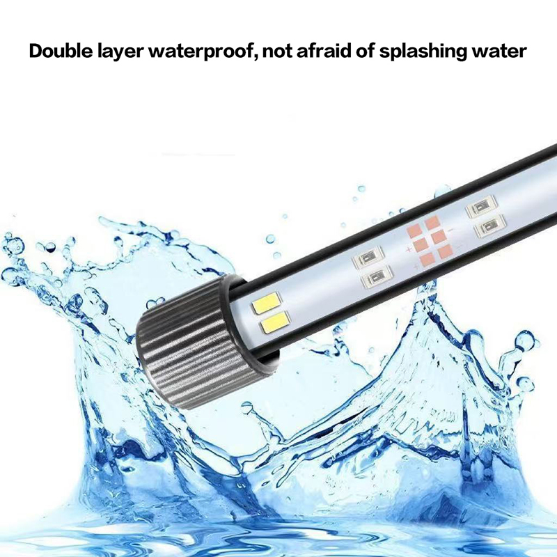 17-47CM USB 플러그 수족관 조명 LED 방수  - Aquarium Plant Substrate 리뷰 및 가격