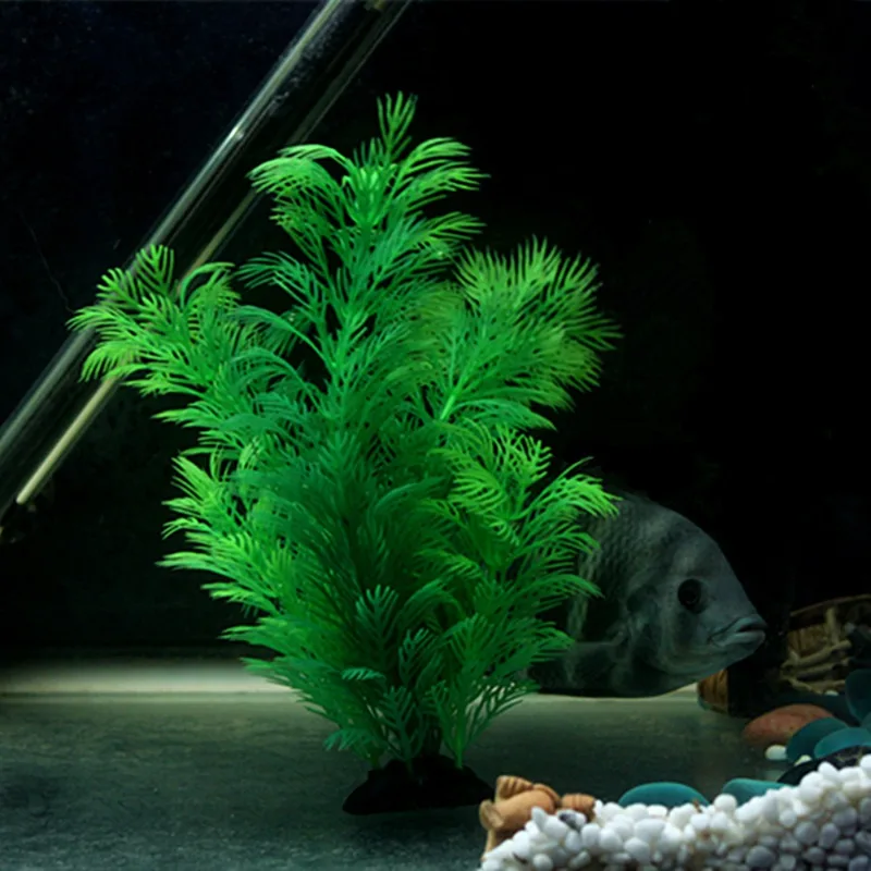 인공 수족관 장식 식물 수중 물 잔디 수족관 장식을위한 - Aquarium Plants Live 리뷰 및 가격