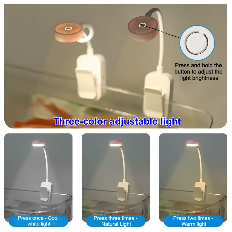 LED 수족관 조명 클립형 어항 조명 360 °   소 - Aquarium Plant Light 리뷰 및 가격