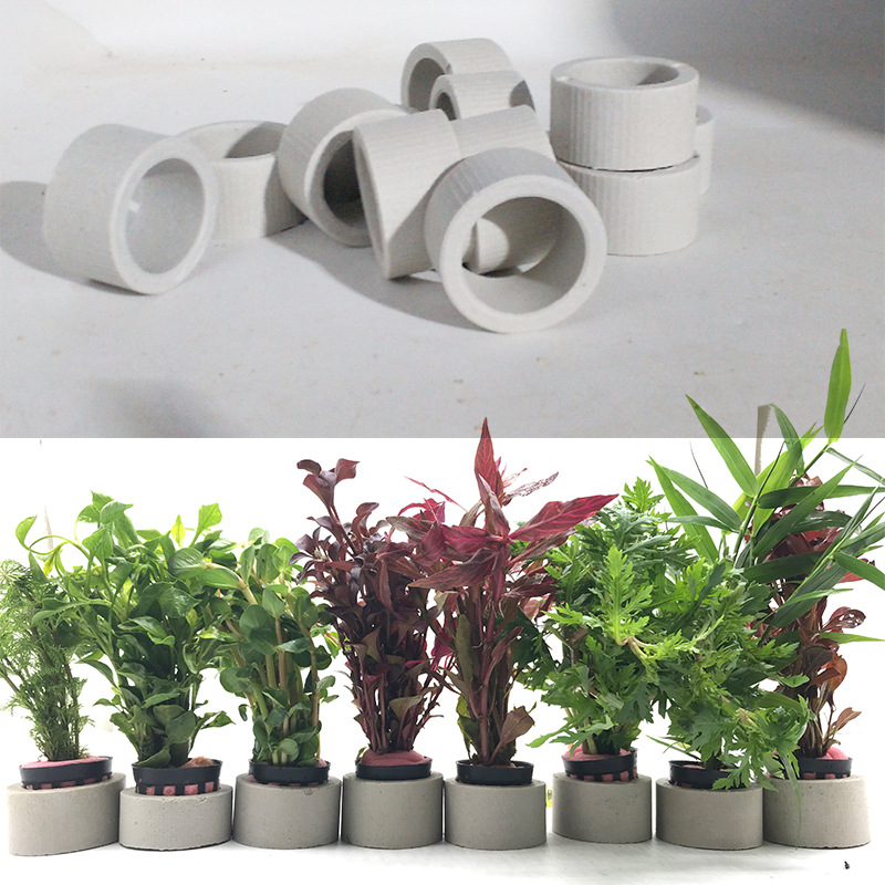 수족관 장식 세라믹 링, 어항 식물 고정 냄비, 물방울 - Plant Aquarium Pot 리뷰 및 가격