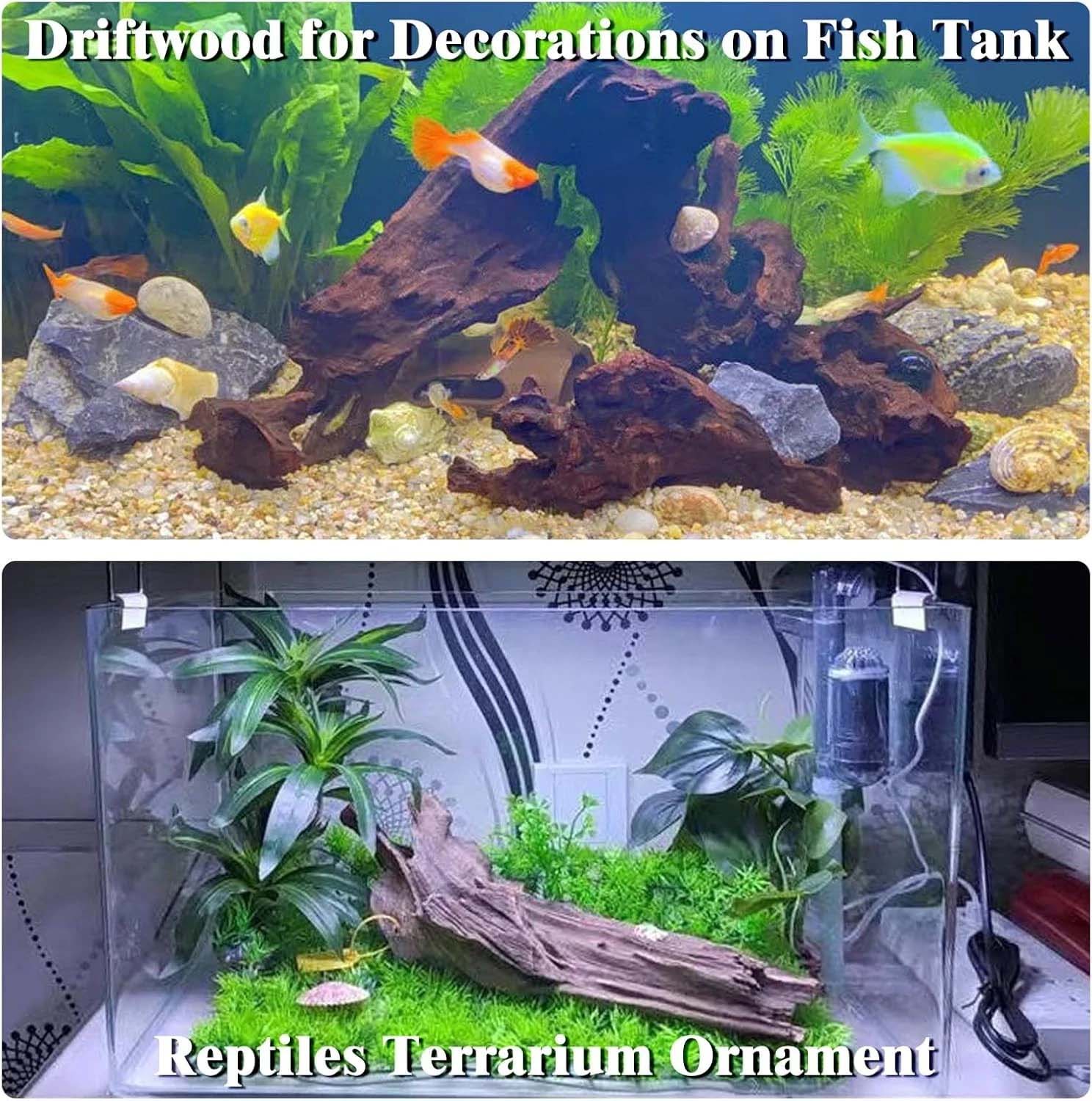 15-20CM 1개 천연 유목 산호초 장식 나무 수족관 - Aquarium Plant Substrate 리뷰 및 가격