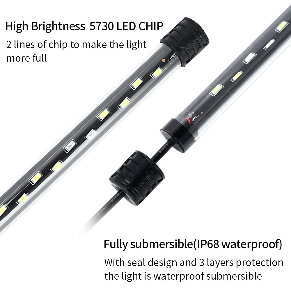90-260V 수족관 빛 LED 방수 물고기 탱크 클립 - Aquarium Plant Substrate 리뷰 및 가격