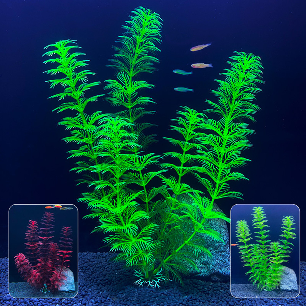 14cm - 30cm 가짜 수족관 식물 플라스틱 잔디  - Aquarium Plants Live 리뷰 및 가격